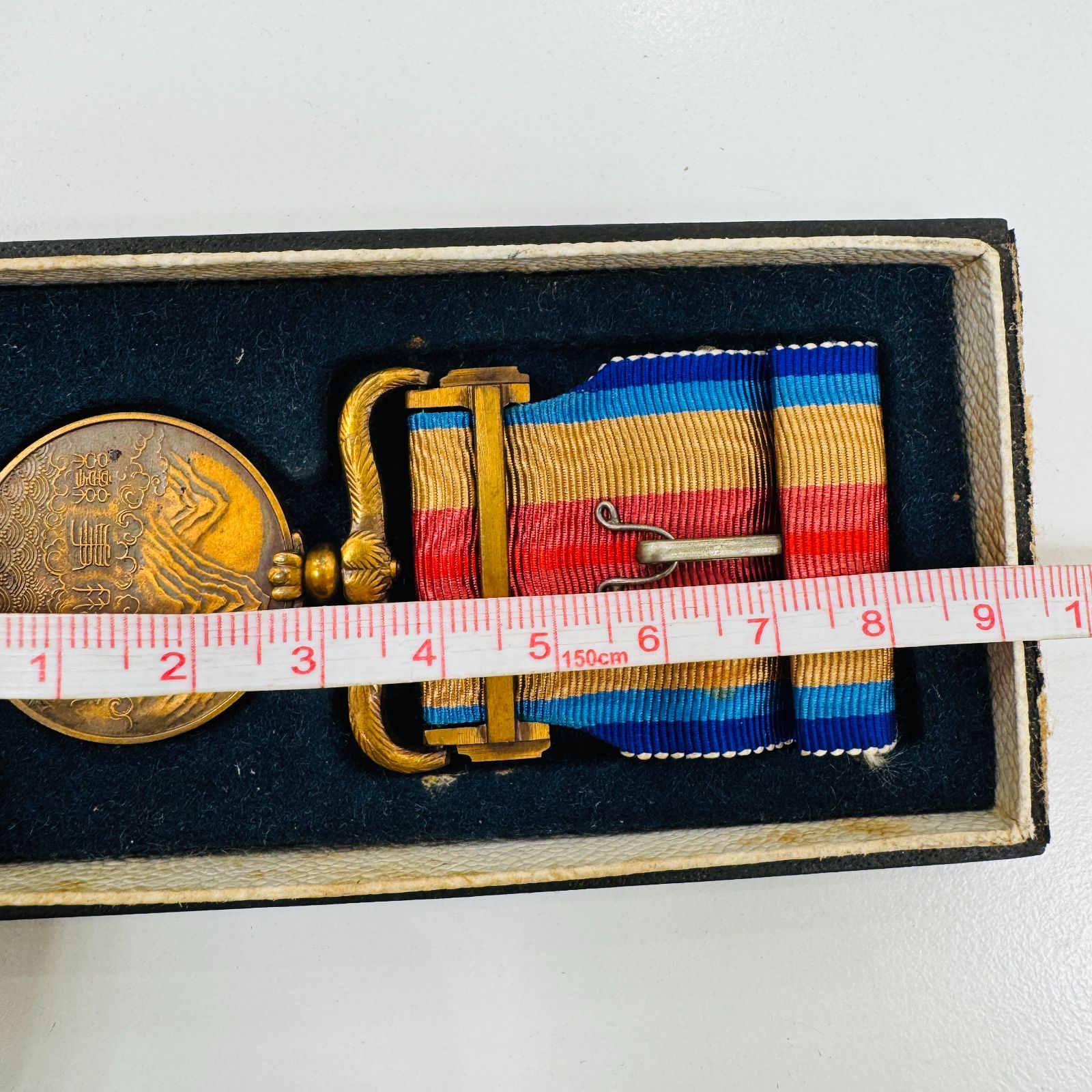 A【コレクション】支那事変 従軍記章 勲章 メダル 箱付き 年代物