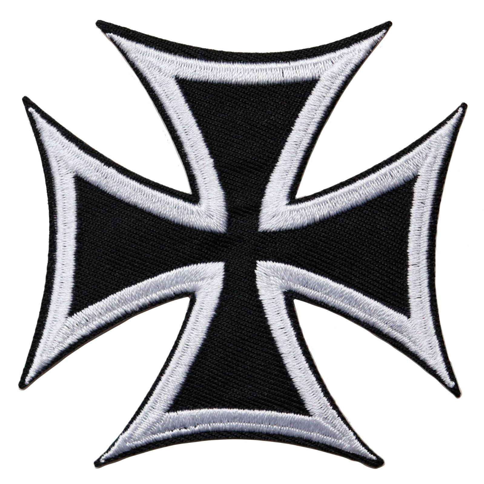 ワッペン アイアンクロス 鉄十字の紋章（ドイツ軍の象徴） 刺繍パッチ