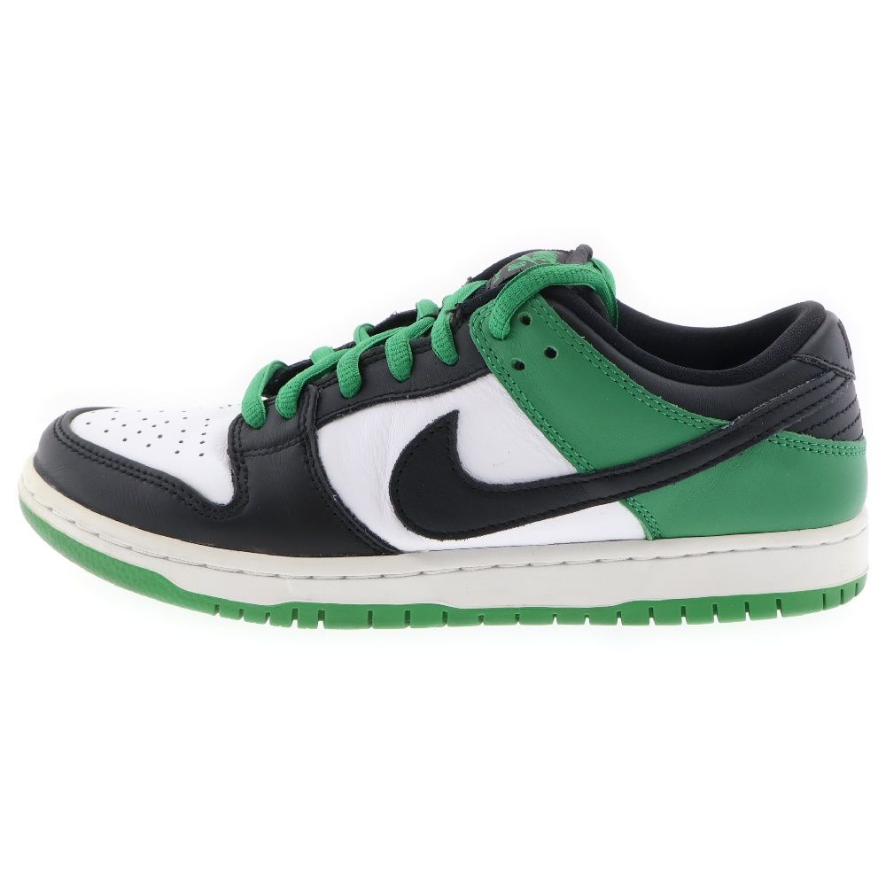 NIKE SB (ナイキエスビー) DUNK LOW PRO Classic Green ダンク ロー クラシック グリーン ローカットスニーカー  グリーン/ブラック US8.5/26.5cm BQ6817-302 - メルカリ