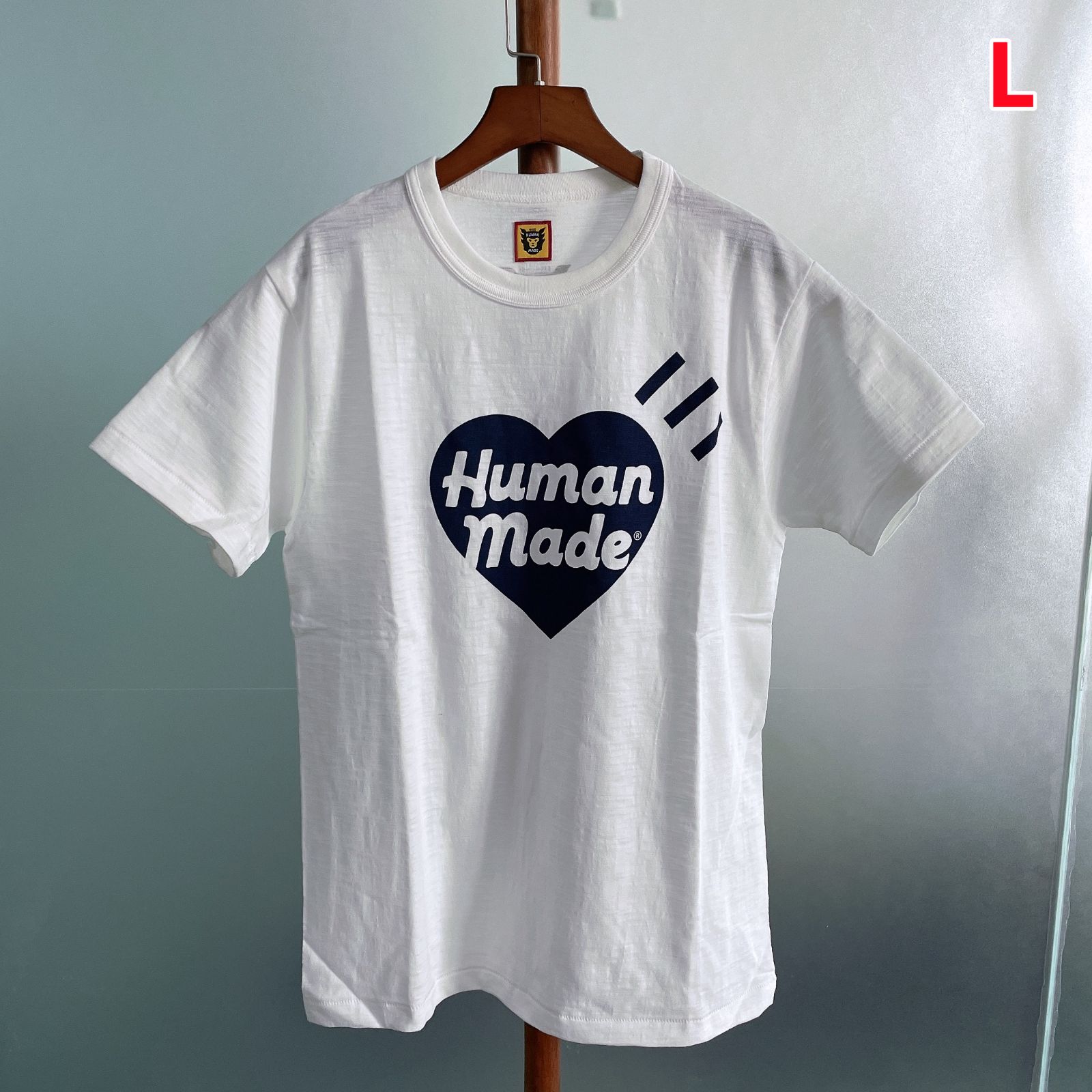 新品未使用  Human Made×Girls Don’t Cry ヒューマンメイド Tシャツ 半袖  青ハート白    Lサイズ   早い者勝ち