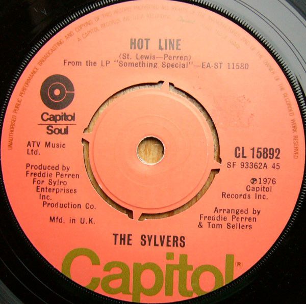 英7” Sylvers Hot Line / Thats What Love Is Made Of CL15892