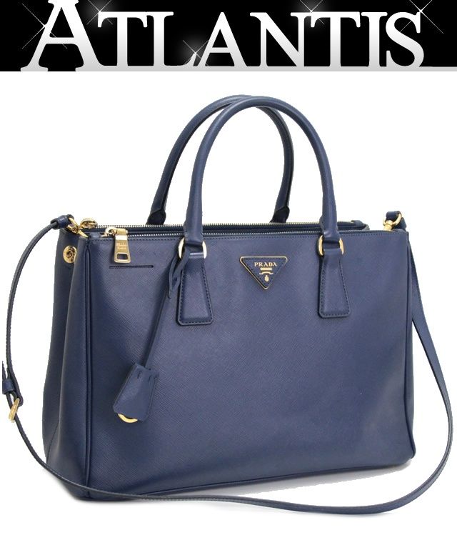 プラダ PRADA ガレリア 2WAYバッグ ミディアム サフィアーノ プラダ PRADA ガレリア 2WAYバッグ ミディアム サフィアーノ