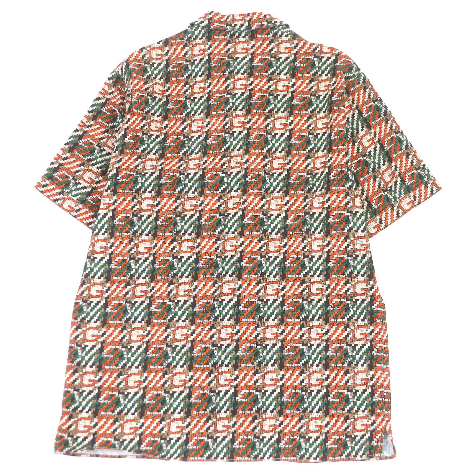極美品□GUCCI グッチ 20SS 623168/623159 コットン100％ Gロゴ 総柄 
