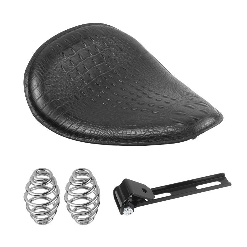 汎用 ソロシート スプリング付き one+lifestyle バイク用ソロシート 座席ベース付 汎用 スプリング