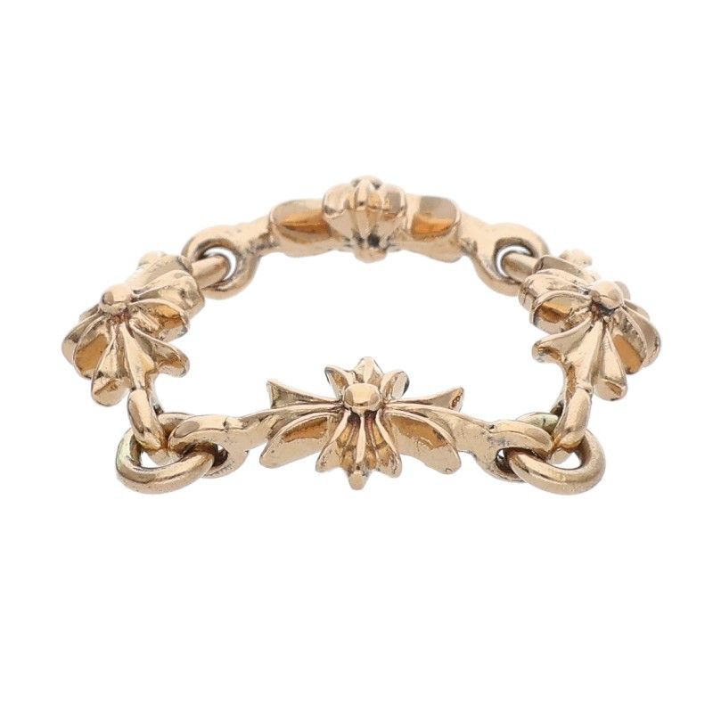 クロムハーツ 22K RING TNY E CH PLS/タイニーECHプラス