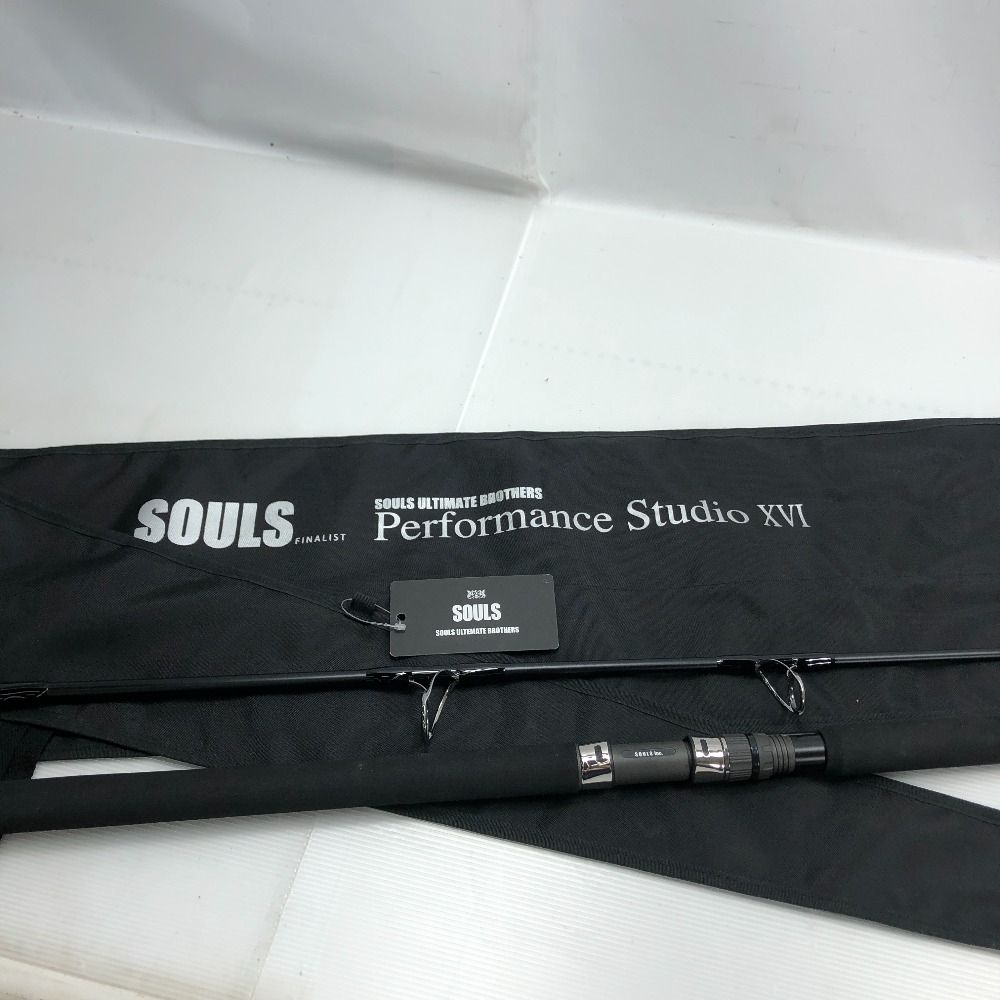 ΣΣSOULS ソウルズ パフォーマンススタジオ16 ジギングロッド 竿袋付き PS-080L12S 未使用に近い