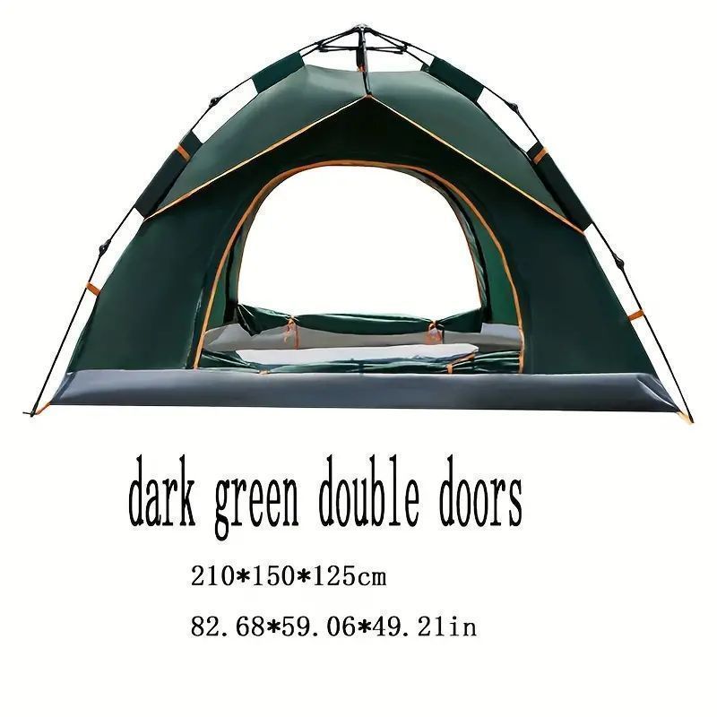 テント キャンプ 蚊よけ 両開き 防水 日よけ アウトドア 2人用 3人用
