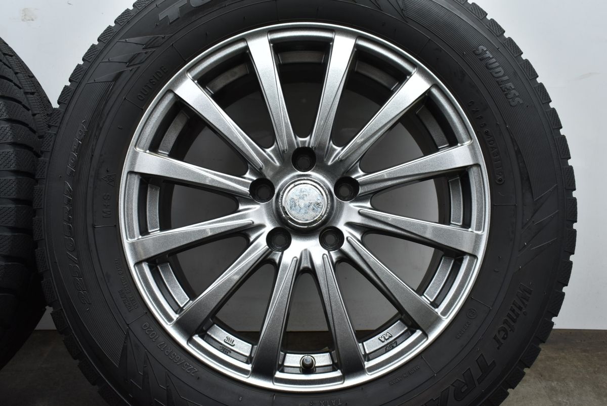 【大特価】トピー シビラ 17in 7J +48 PCD114.3 トーヨー ウィンタートランパス TX 225/65R17 エクストレイル CX-5 CX-8 CR-V 即納可能