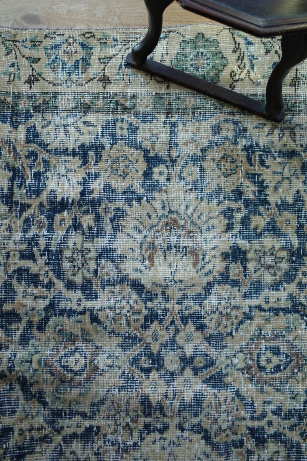 ヴィンテージラグ ブルー