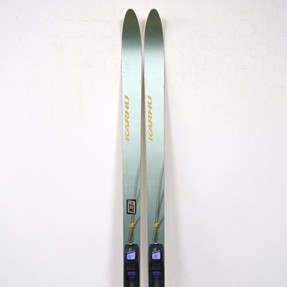 2026年最新karhu KARHU BCスキー 160cm 赤ライン ウロコ付き