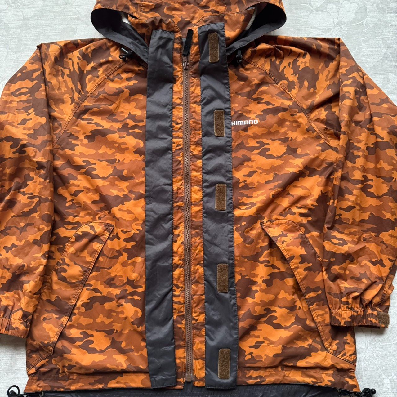 SHIMANO シマノ 透湿防水 カモフラ フィッシングジャケット マウンテン