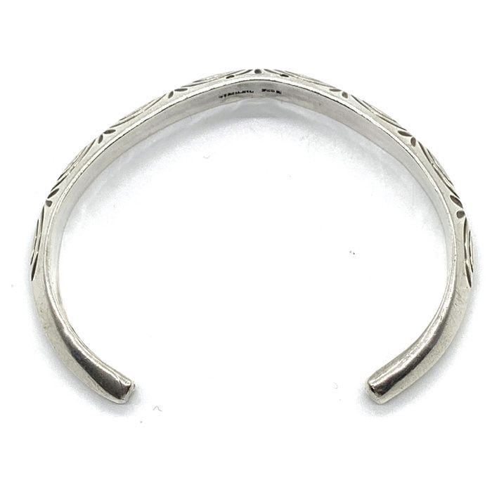 ヴィンテージシルバー925バングルSV925メンズ民族シルバー製品Navajo系 ヴィンテージシルバー925バングルSV925メンズ民族シルバー製品