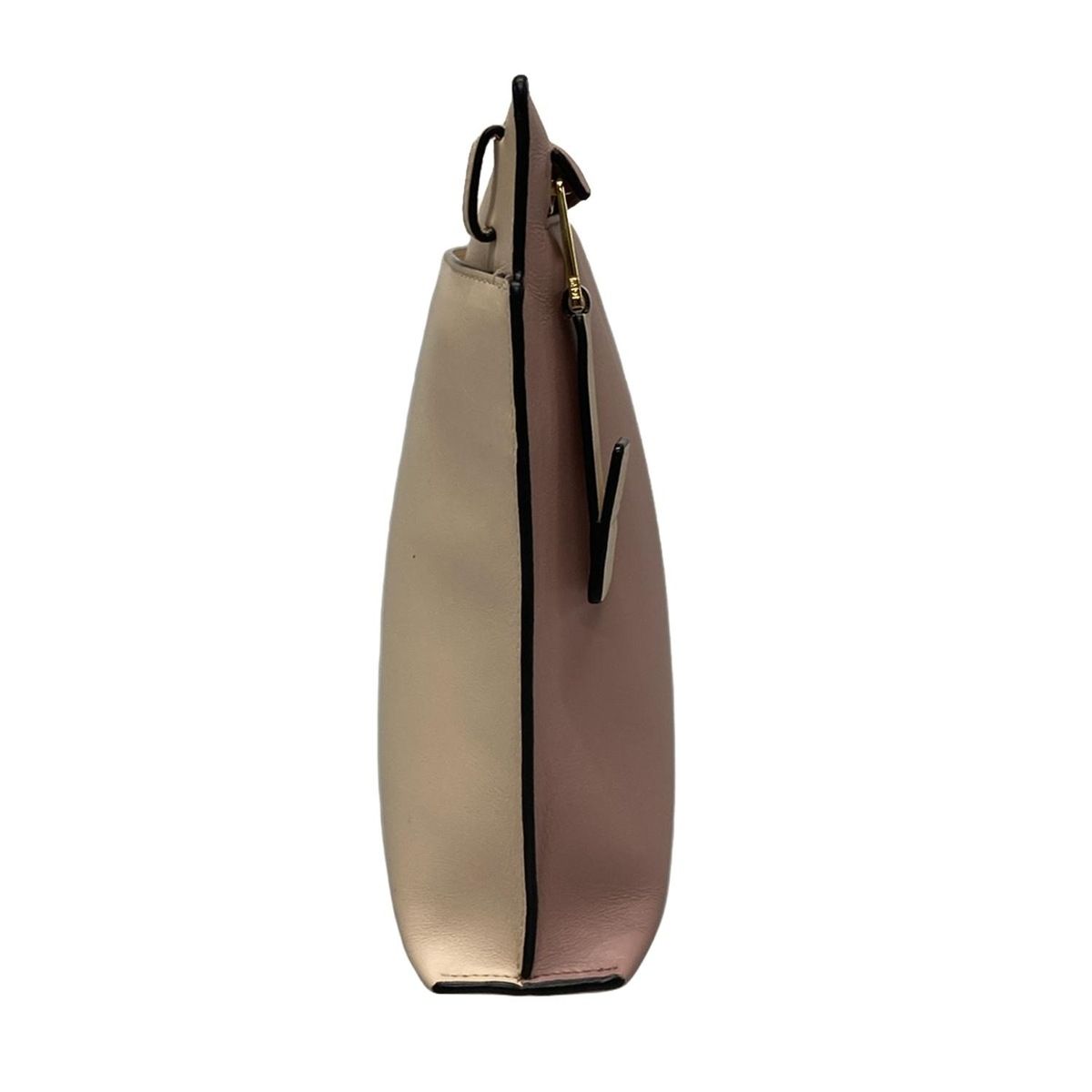 LOEWE(ロエベ) クラッチバッグ Tポーチ ピンク×ベージュ 2WAY