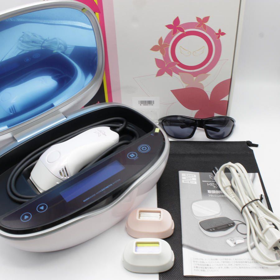 家庭用脱毛器　ケノンVer7.2　☆プレミアム・ストロングカートリッジ付 特価品】ケノン 脱毛器 Ver7.2 カートリッジ3個付(プレミアム