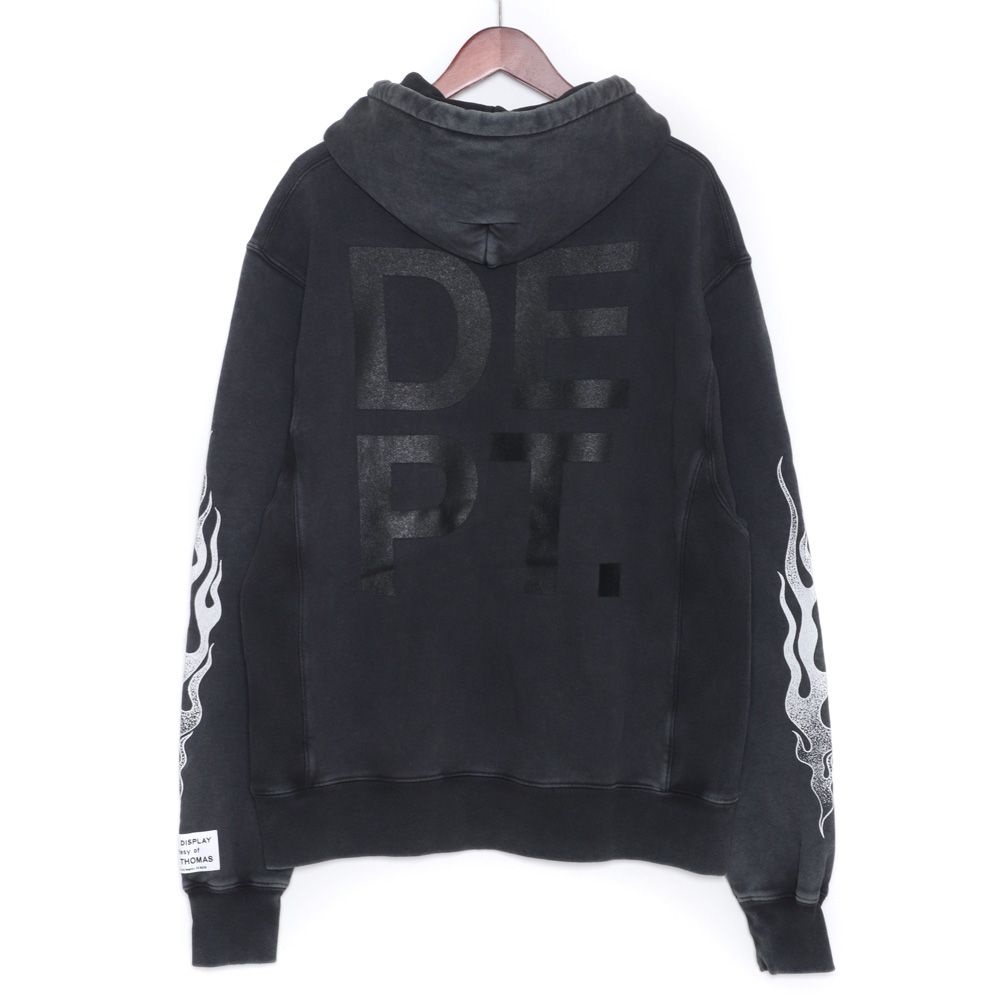 GALLERY DEPT. 21AW GD FLAMES HOODIE Mサイズ - メルカリ