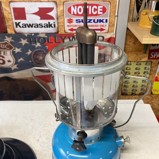 コールマン Coleman ランタン 1968年3月 シアーズランタン ブルー