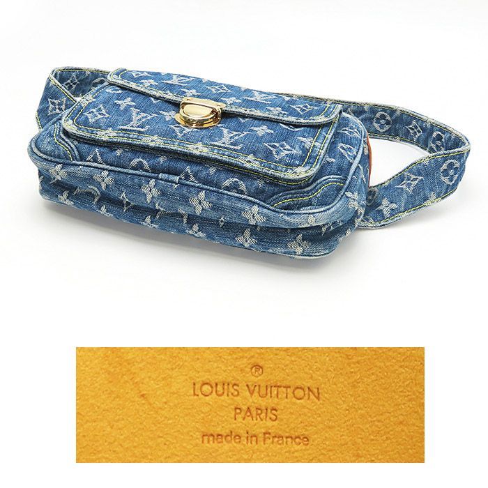 LOUIS VUITTON【モノグラムデニム】ウエストポーチ