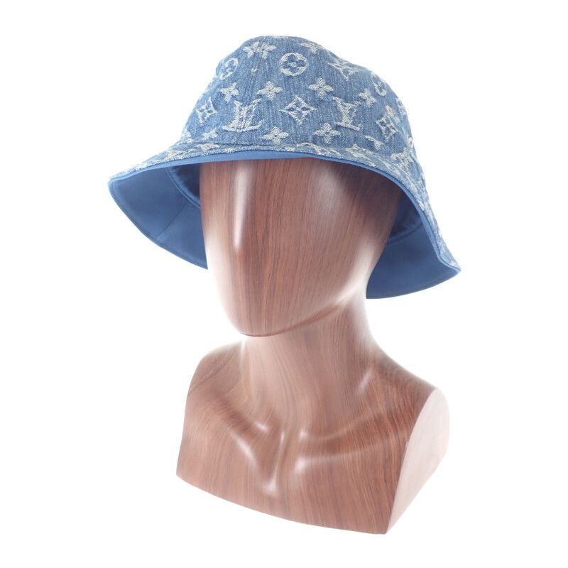 Louis Vuitton 紫 デニム ハット