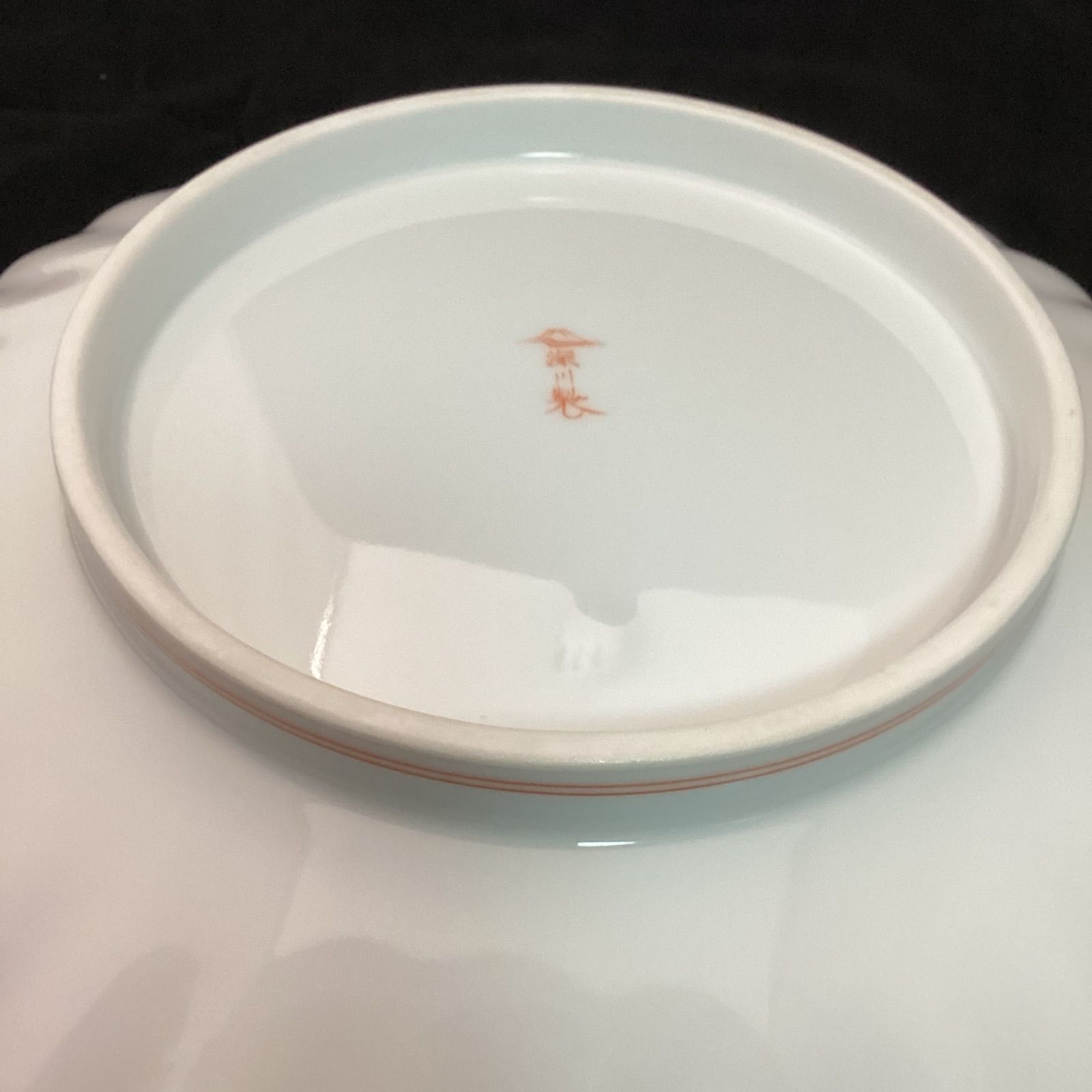 深川製磁 宮内庁御用達 花ひょうたん 菊割皿 22cm …e.s - メルカリ