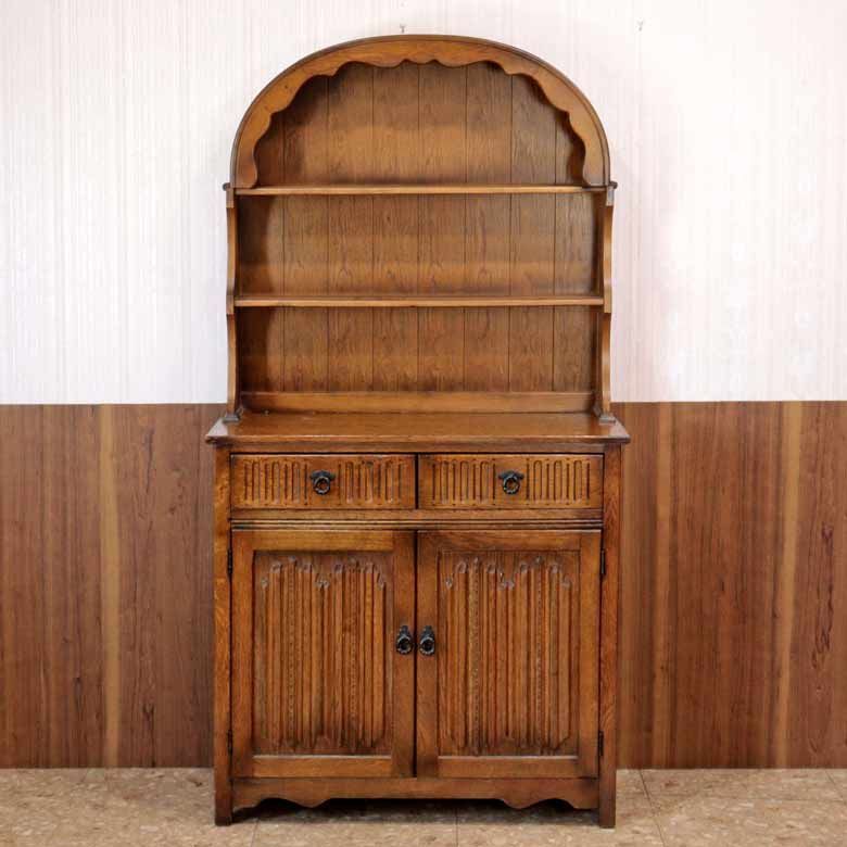 オールドチャーム Old Charm ウェルシュドレッサー カップボード