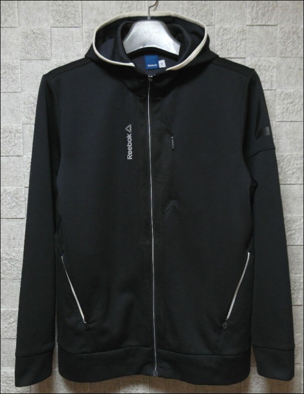 XLサイズ.旧タグ】Reebok リーボック ハーフジップ アノラックパーカー