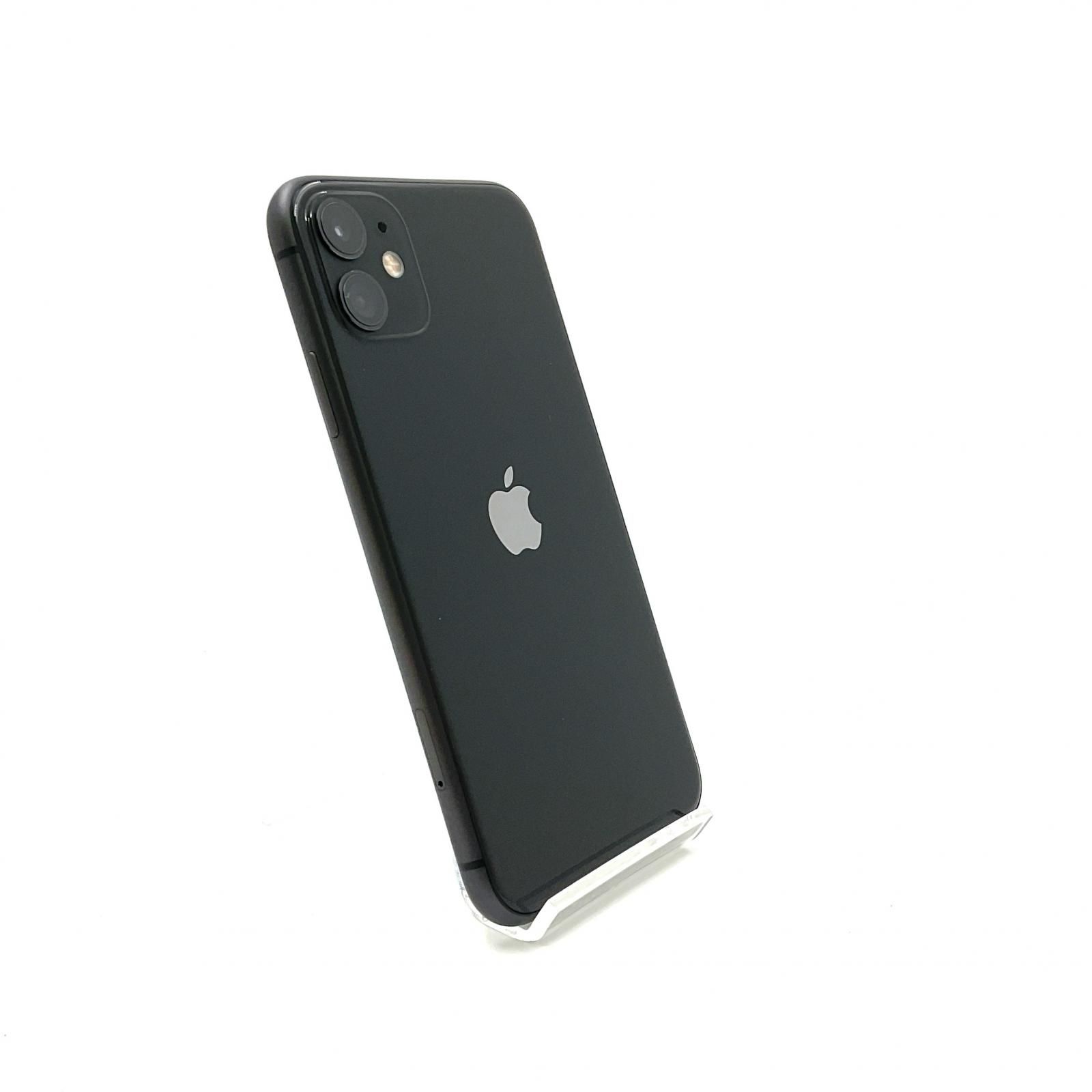 【全額返金保証】【最速発送】Apple iPhone 11 64GB ブラック Softbank SIMフリー 動作確認済 74% 白ロム