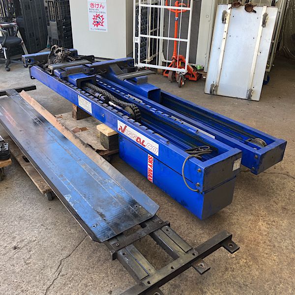 引取 ニッサルコ 2柱リフト 自動車用リフト 床上式 LM8200-0005 2.7t 2700kg 品 ●111150