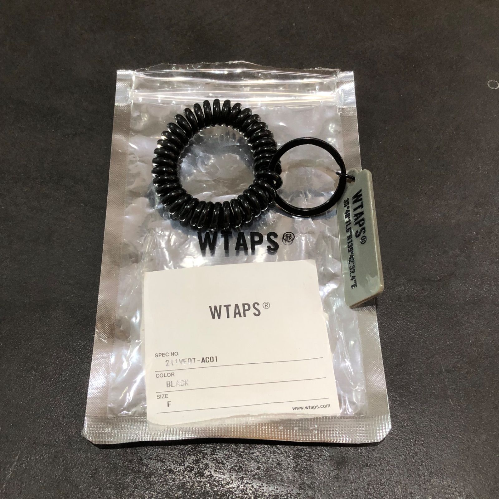 WTAPS 24SS COIL TAG BRACELET POLY. GPS コイルタグ ブレスレット 