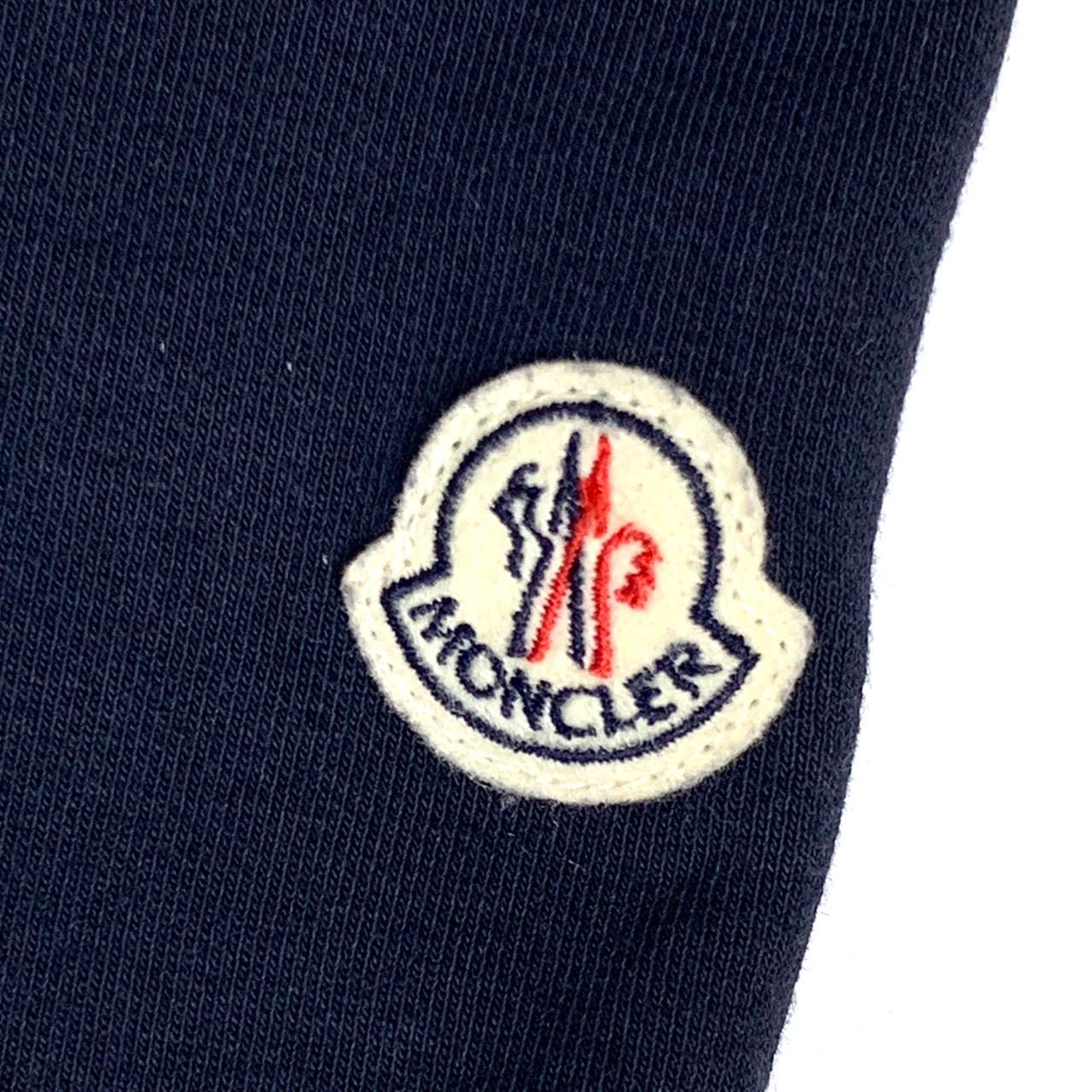 MONCLER モンクレール|半袖カットソー|薄手スウェット|XS|ネイビー