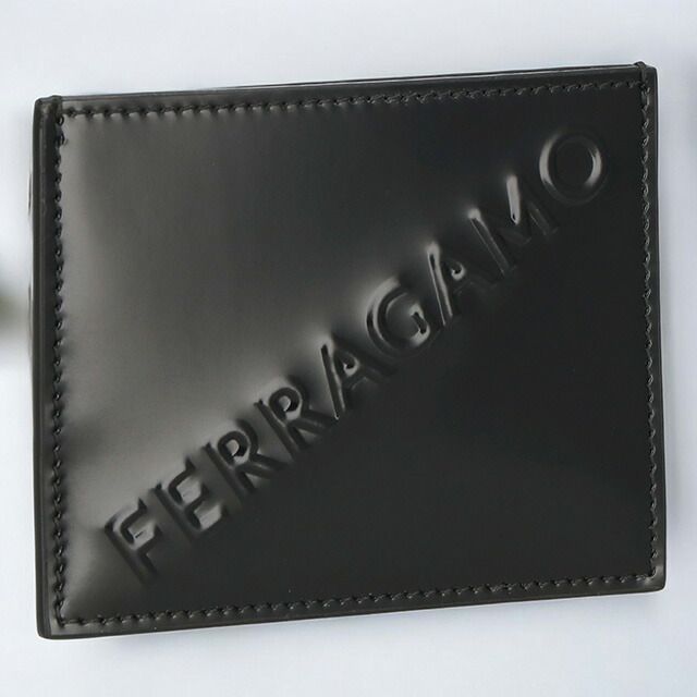 【新品】フェラガモ Ferragamo 小物 メンズ 661204CALF NER 764 207