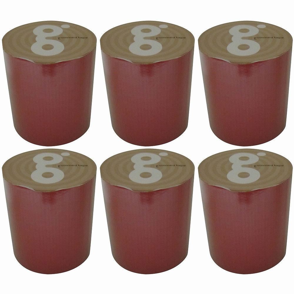 古藤工業 MONF ガムテープバッグサブ赤 50ミリX5M A-76