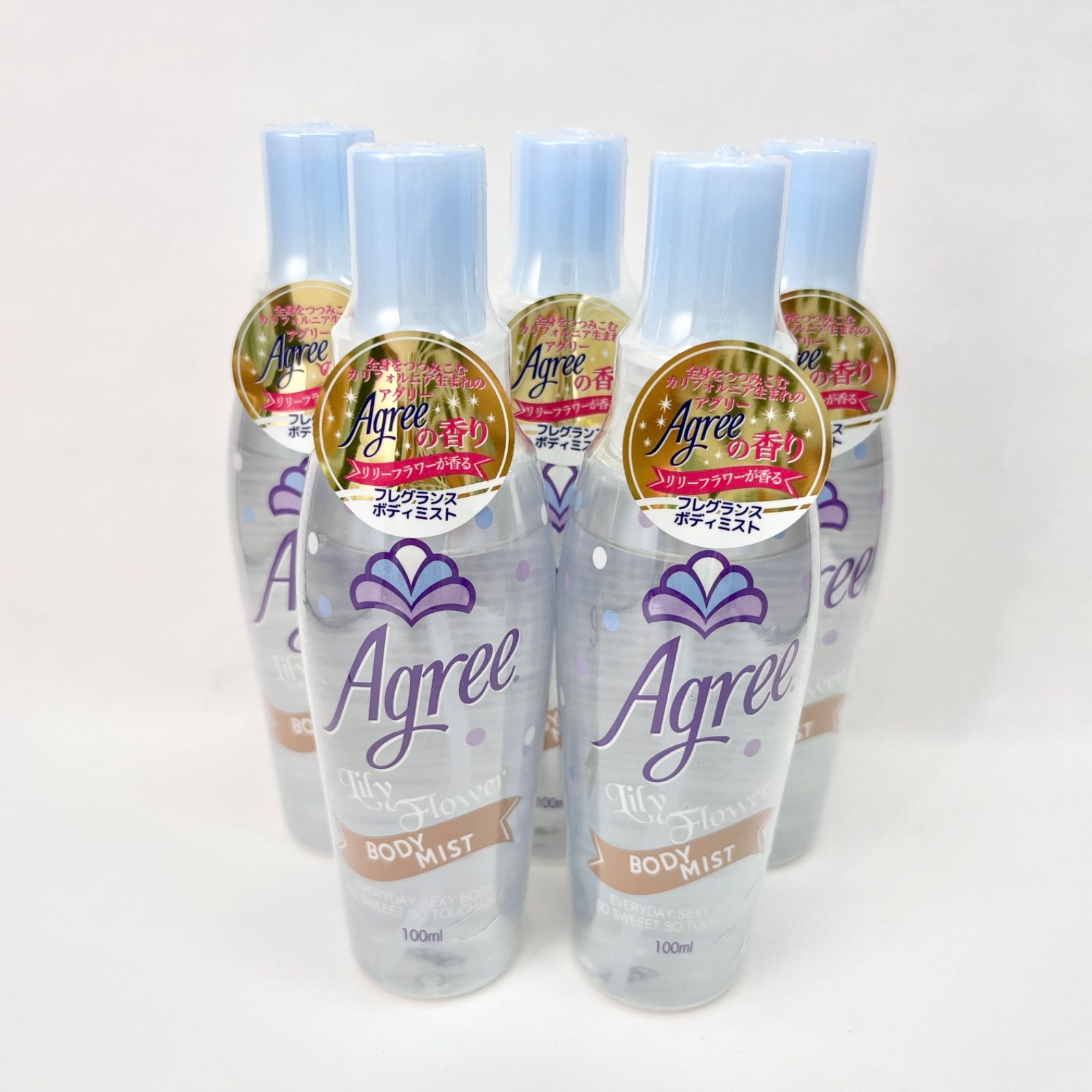 Agree アグリー ボディーミスト5本セット Agree アグリー ボディーミスト5本セット