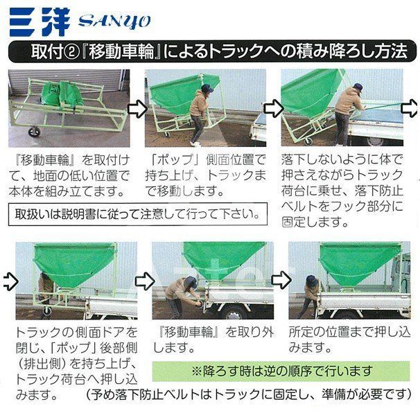 SANYO 穀類搬送機