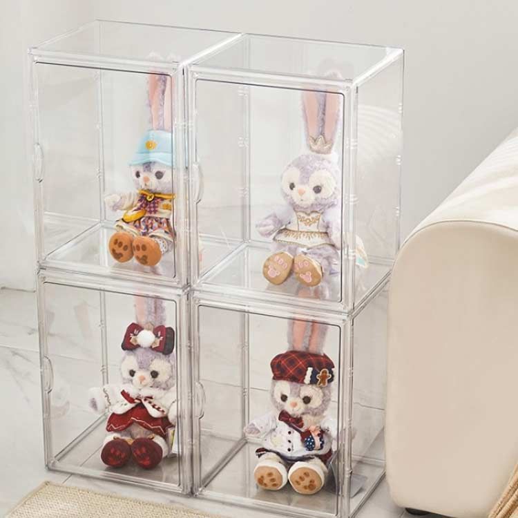 ぬいぐるみ収納ケース 透明 シューズボックス ぬいぐるみケース