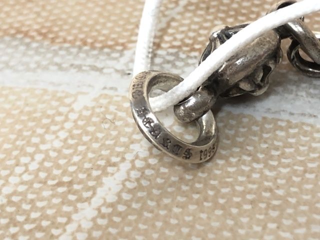 ❤️ SEES BY RINAKN鑑定済 CHROME HEARTS クロムハーツ 1BALL TINY CH CROSS CHARM 1ボールタイニーCHクロスチャーム 111421436