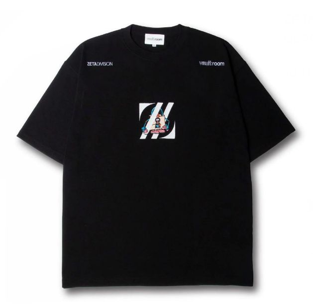 ZETA DIVISION x vaultroom LOGO TEE BLACK - メルカリ