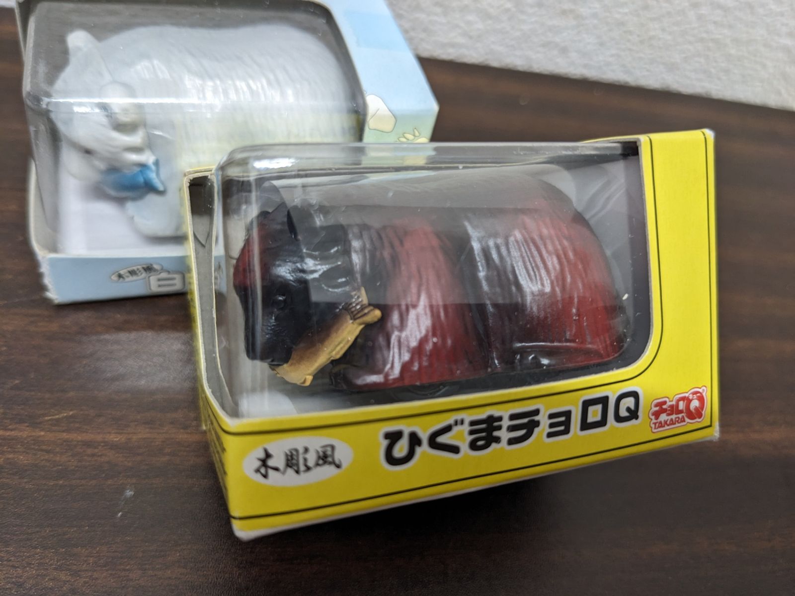 TAKARA TOMY ◎ 木彫風 白くま/ひぐま チョロQ 北海道限定 - メルカリ