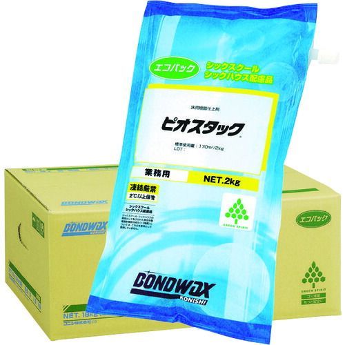 ボンドワックス ピオスタックエコパック １８ｋｇ １箱 袋 ＝２ｋｇ×９袋入