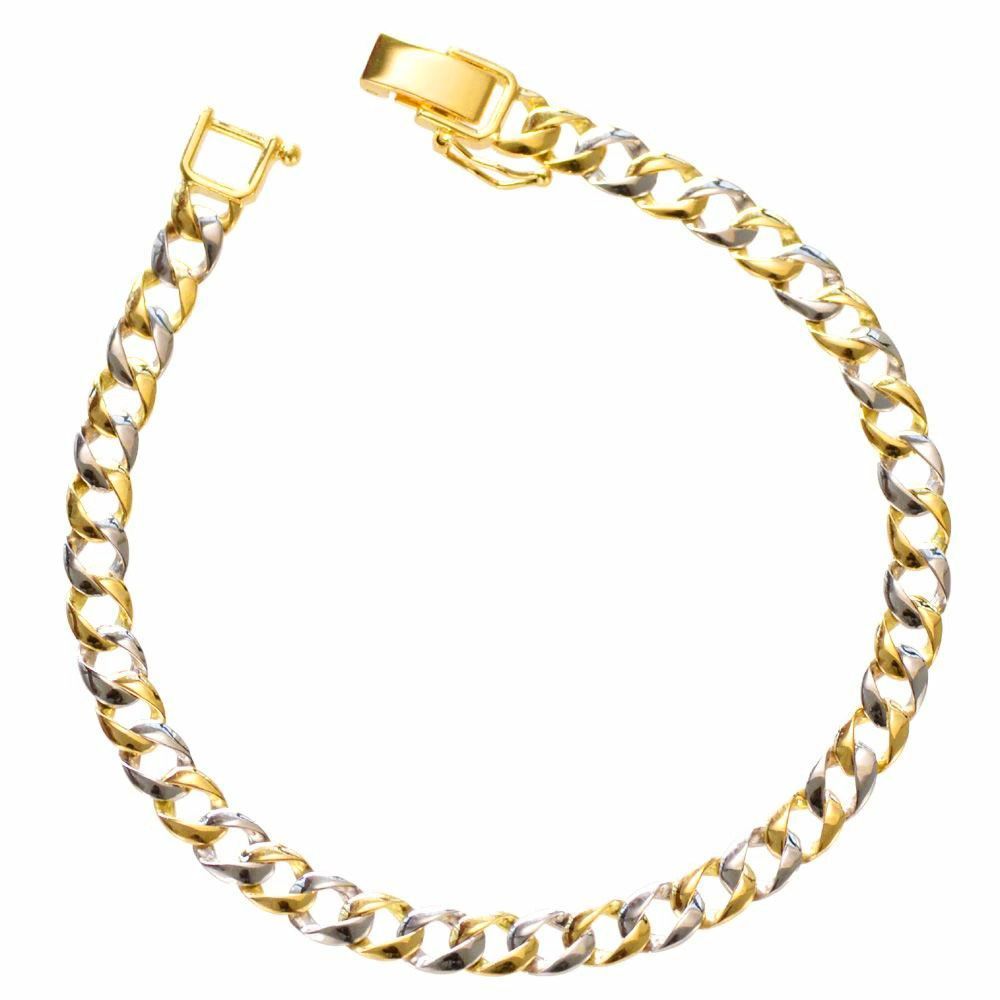 喜平ブレスレット メンズ 24金 K24 純金 ゴールド Pt999 純プラチナ