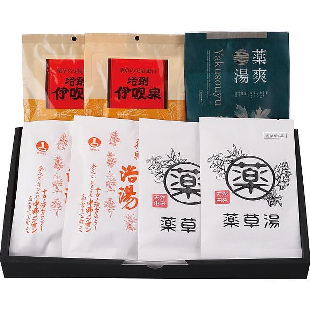 【ギフト】[入浴剤]生薬入浴剤7包セット