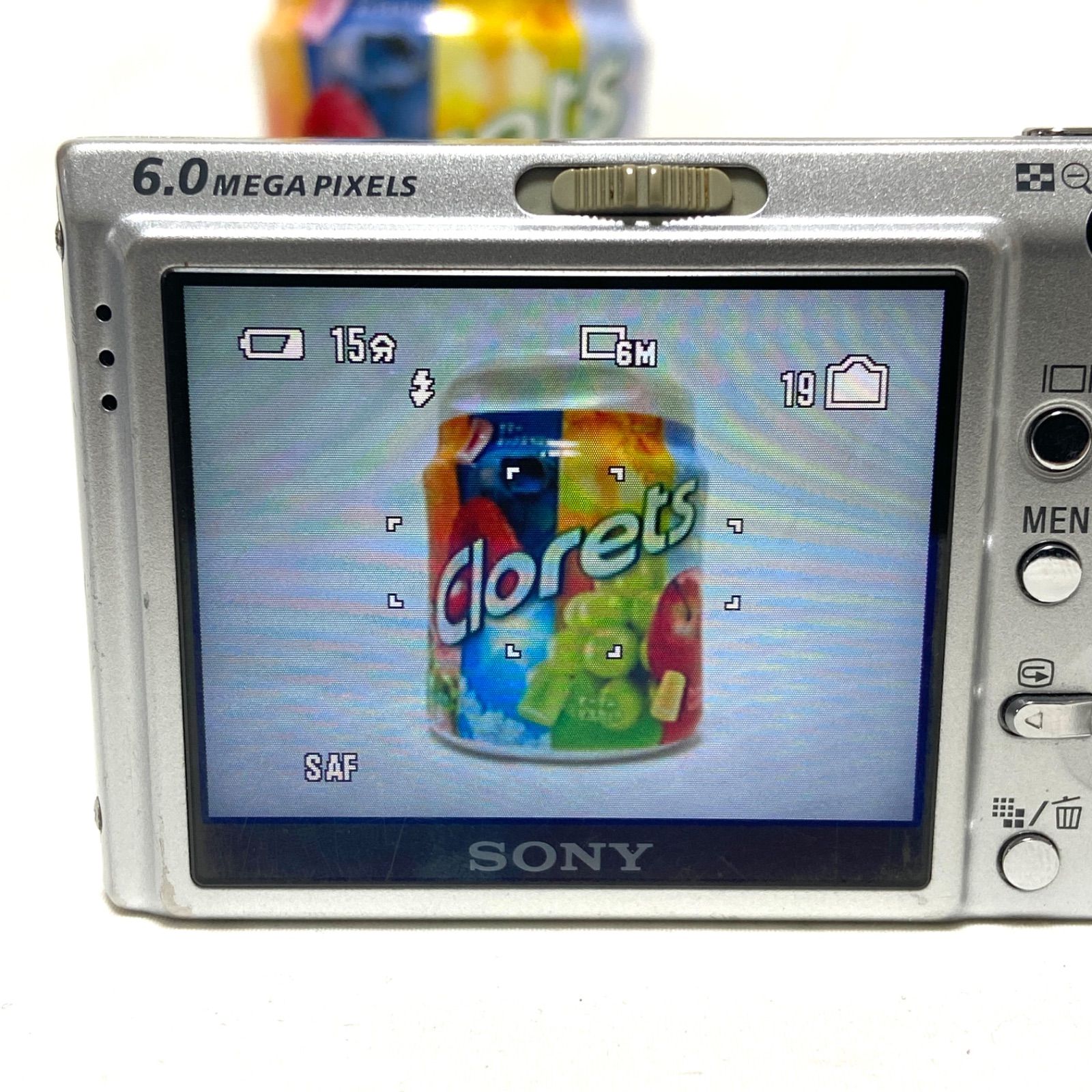 SONY Cyber-shot DSC-T9 ソニー サイバーショット シルバー コンパクト