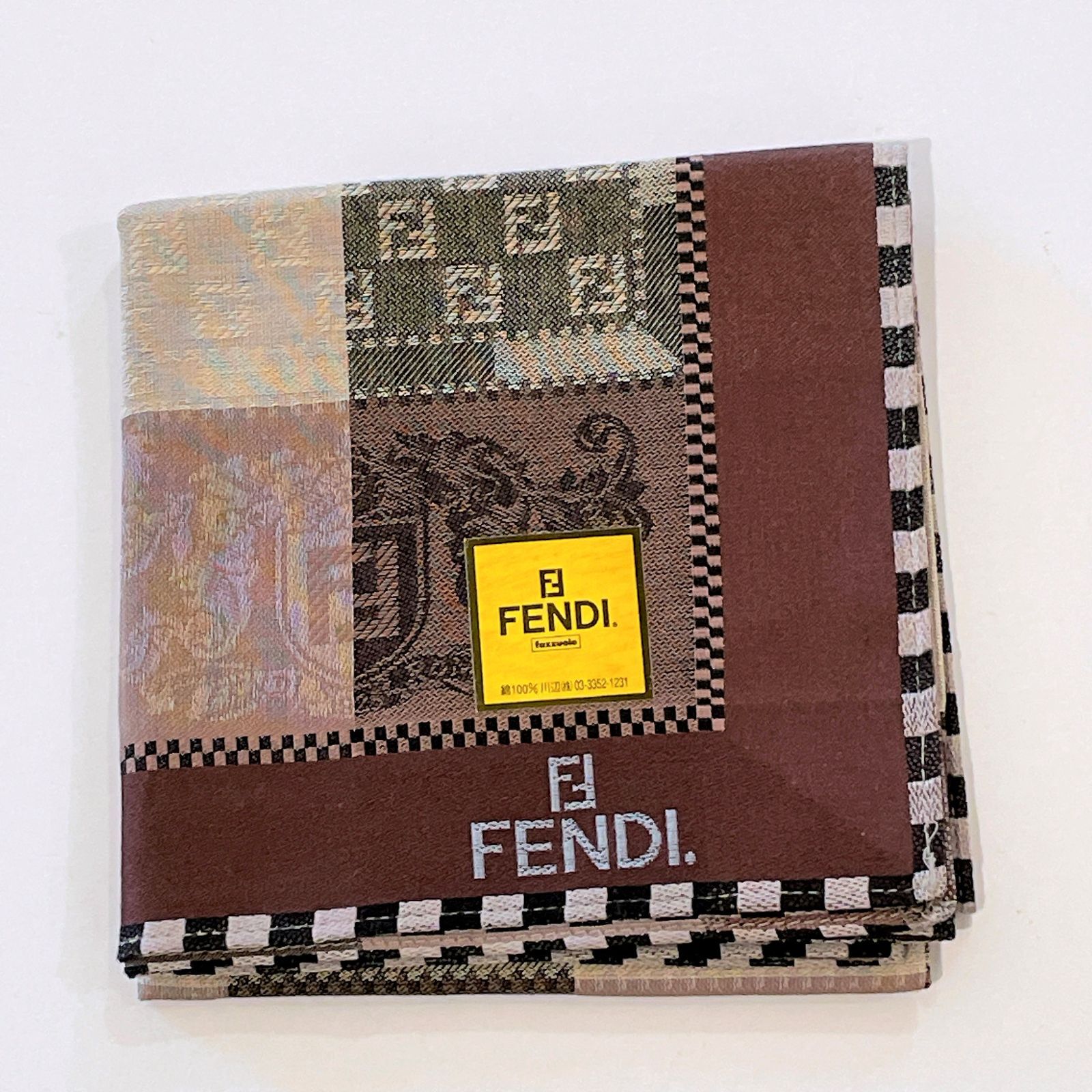 グランドセール FENDI フェンディ ハンカチ econet.bi