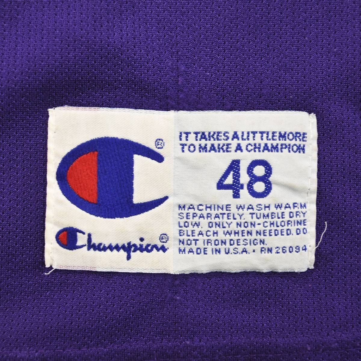 90s USA製Champion NBAバックス バスケタンク ヴィンテージ48 90s USA製 チャンピオン Champion NBA ミルウォーキーバックス