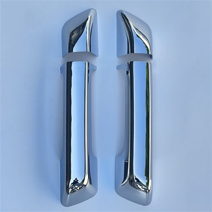 FDONG 日野 大型 17プロフィア メッキ フロントグリップ カバー フロントガラスの下部分 メッキパーツ トラック用品 外装 トラック部品( フロントグリップ カバー)