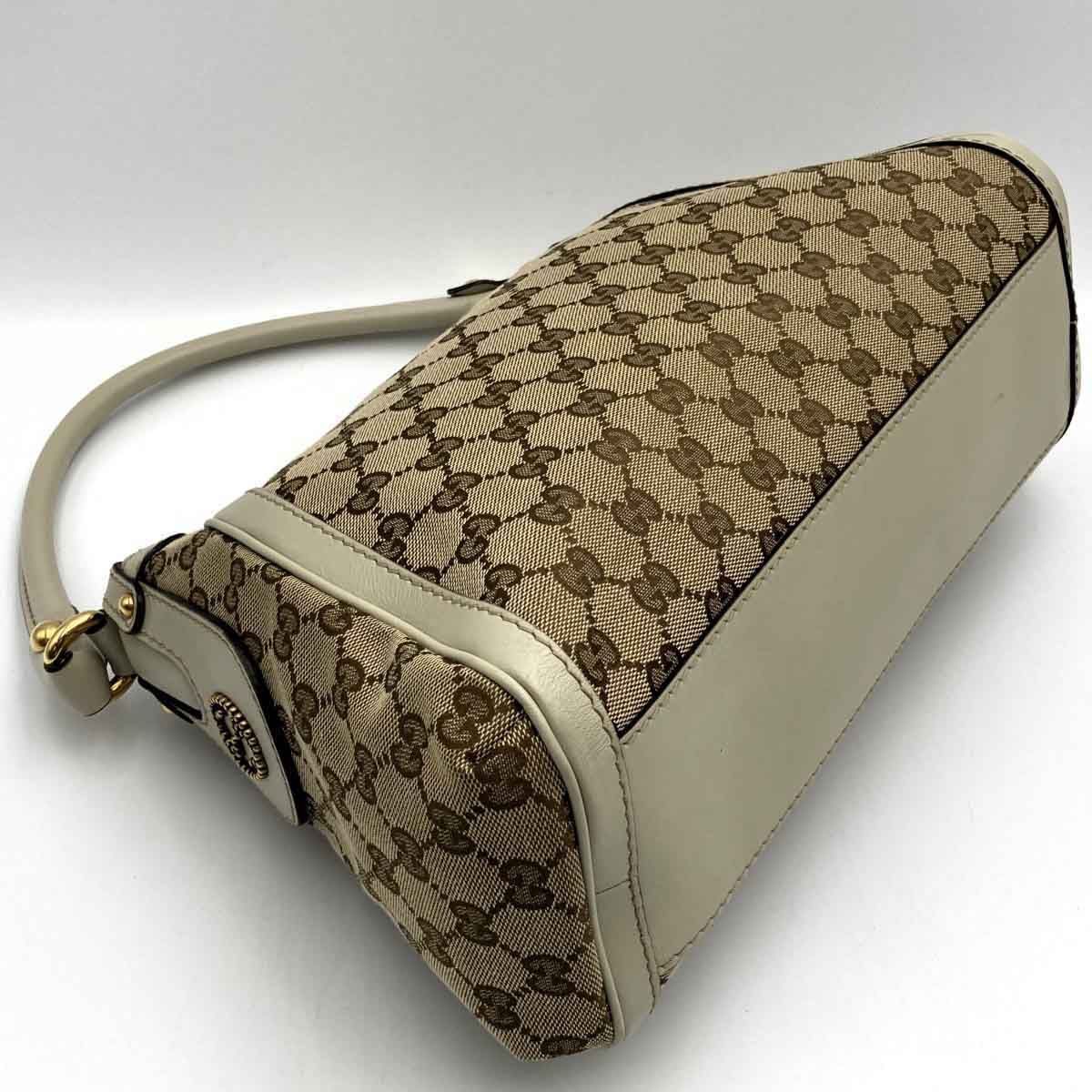 中美品】GUCCI グッチ GG柄 スカーレット スタッズ ショルダーバッグ 