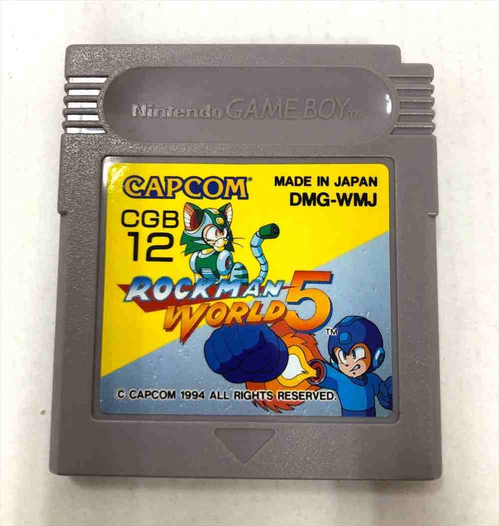 GBソフト ゲームボーイ ロックマンワールド5 GB ロックマン