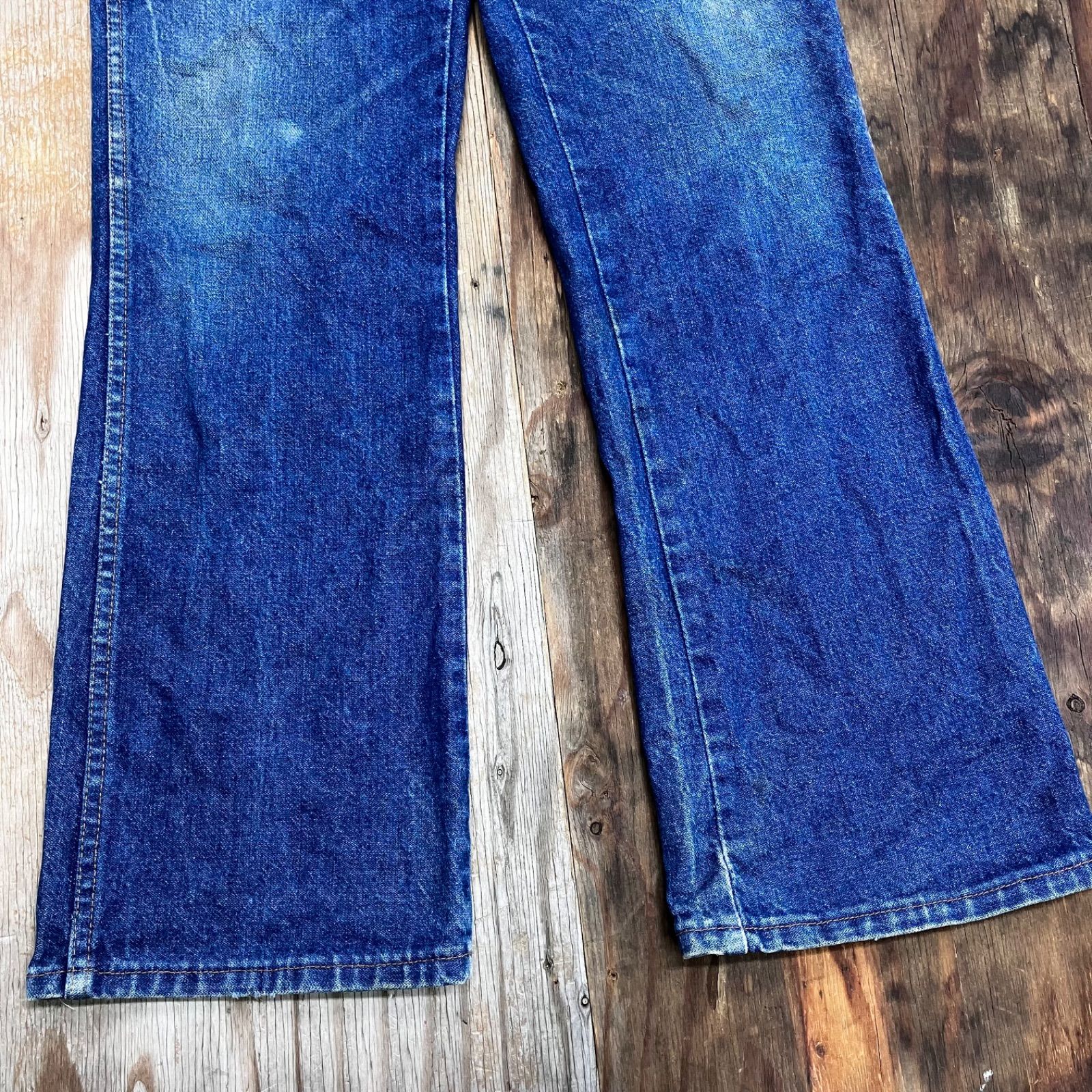 Wrangler ラングラー デニム フレア パンツ インディゴ ブーツカット 