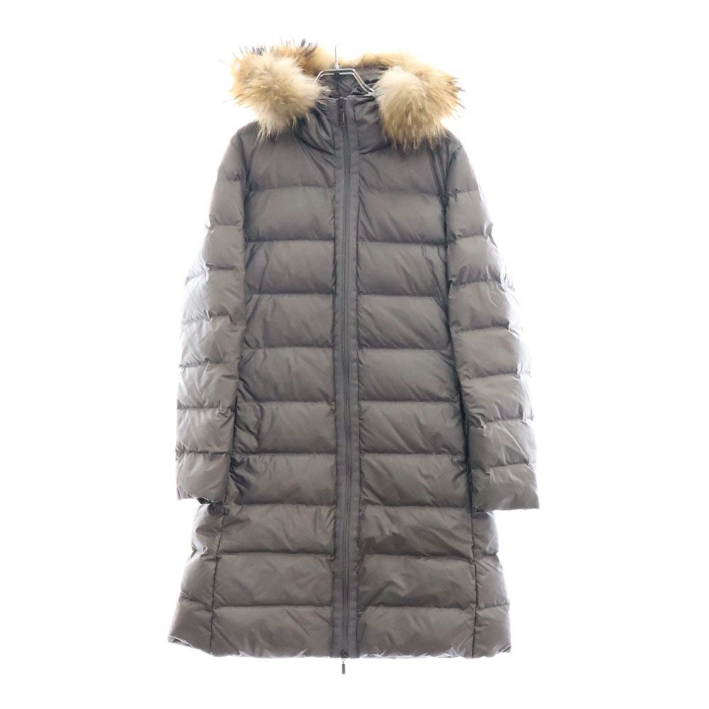 MONCLER モンクレール NANTESFURnantesfur ナンテスファー ダウンコート ジャケット グレー レディース
