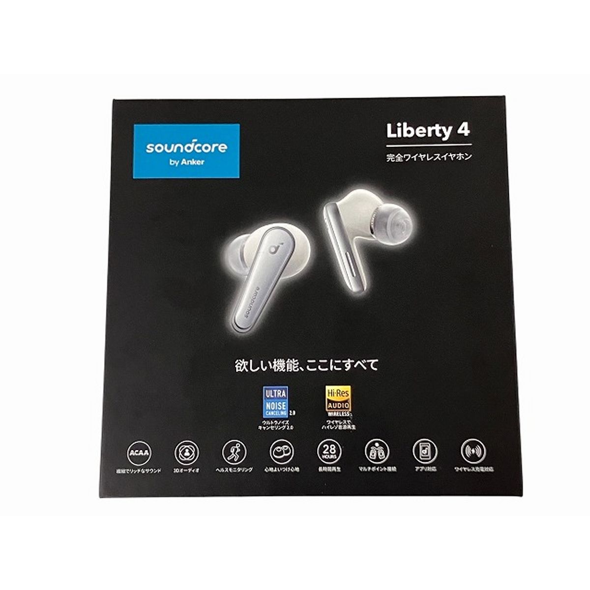 ANKER A3953N21 Soundcore Liberty 4 完全ワイヤレスイヤホン ホワイト O10379959
