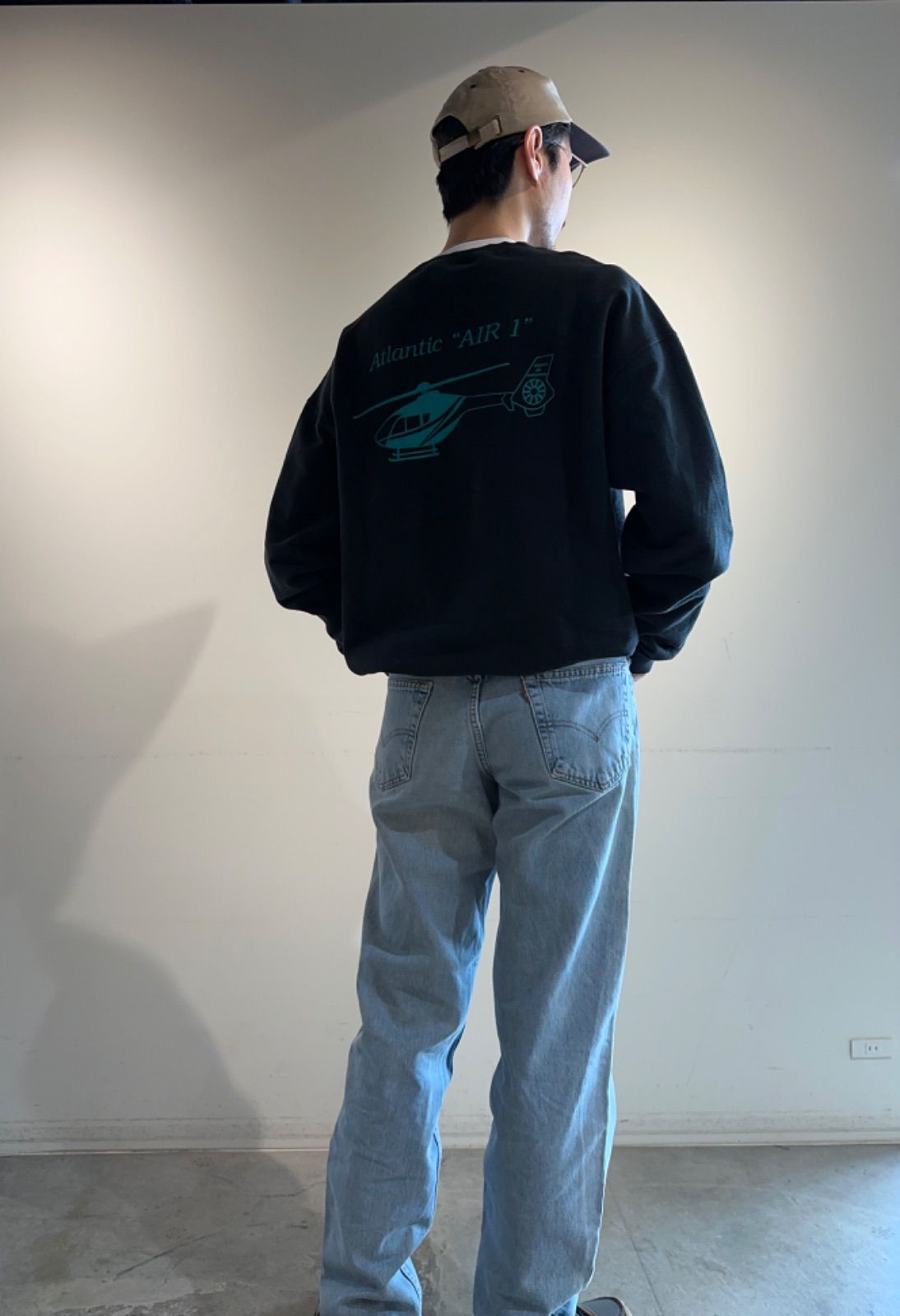 90's JERZEES Z CLASS / "Atlantic ambulance" sweat